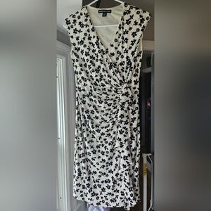 American Living Size 4 Black and White Dress